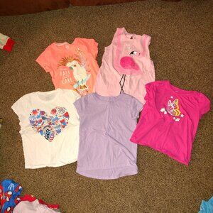 7/8 girls summer bundle shirts